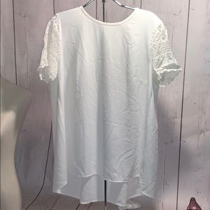 Michael Kors blouse new summer white work